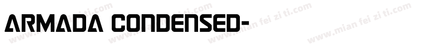 Armada Condensed字体转换